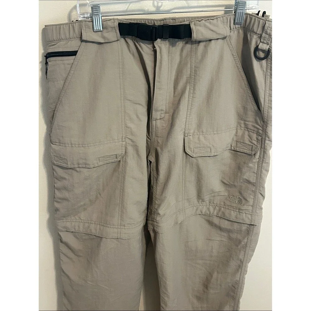 The North Face Men's Paramount Peak II Convertible Cargo Pants XL Tan